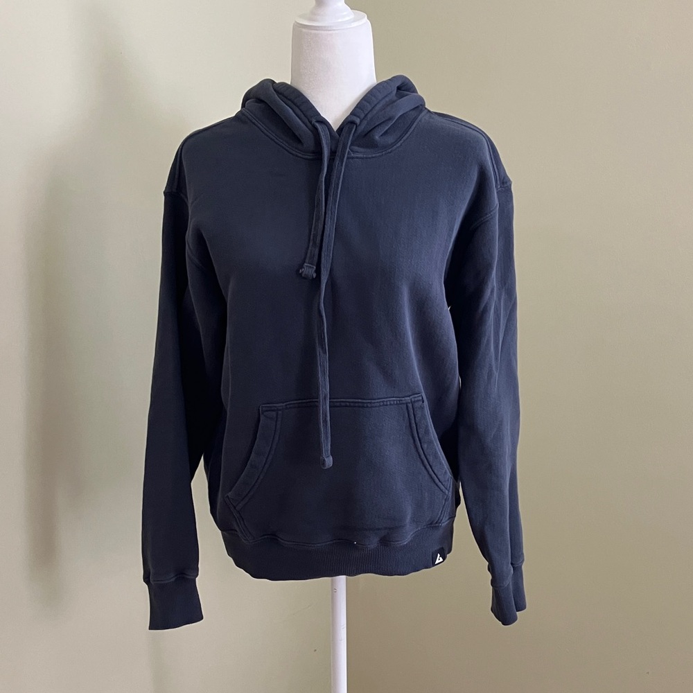 American Giant Navy Hoodie